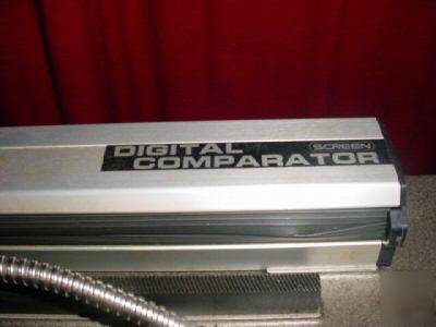 Toolmaker's large part measurement microscope,digital