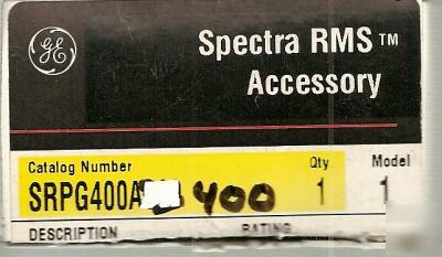Ge SRPG400A400 circuit breaker 400AMP rating plug