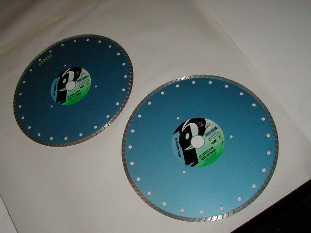 Pearl abrasives diamond saw blade DIA12RGB tile brick