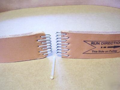 Sheldon, monarch jr. or rivett lathe leather drive belt