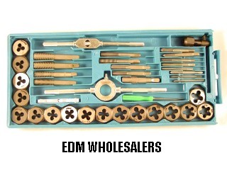 Tap and die - 40 piece set - mm metric tool kit